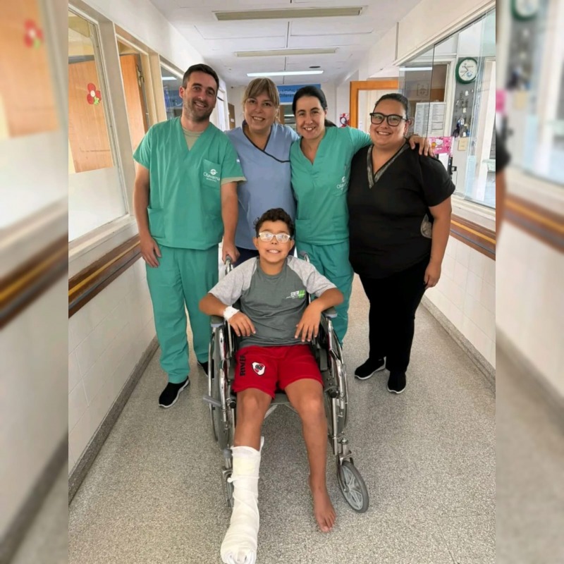 Dieron de alta al menor que fue mordido por un perro